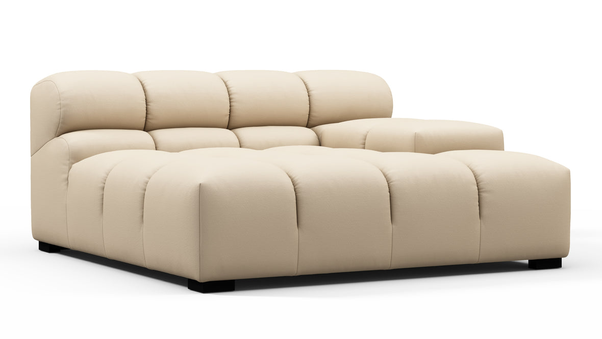 Tufty Outdoor - Tufty Outdoor Module, Deep Large Right Arm, Latte Performance Weave