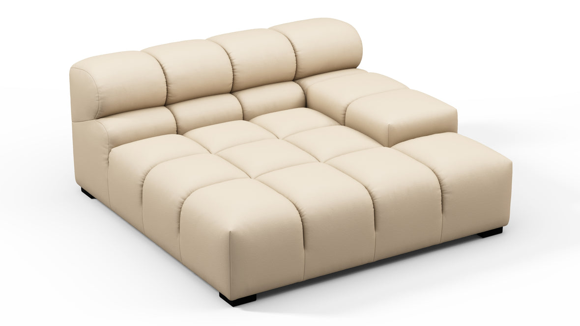 Tufty Outdoor - Tufty Outdoor Module, Deep Large Right Arm, Latte Performance Weave
