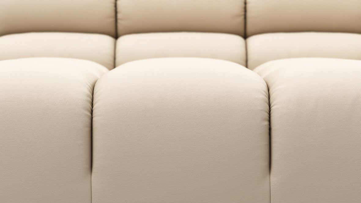 Tufty Outdoor - Tufty Outdoor Module, Extra Large Left Corner, Latte Performance Weave