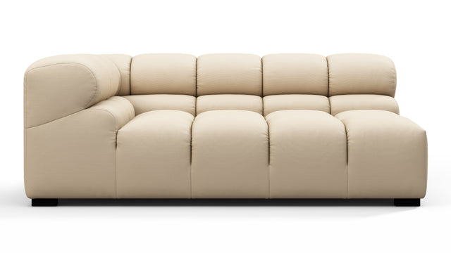 Tufty Outdoor - Tufty Outdoor Module, Extra Large Left Corner, Latte Performance Weave