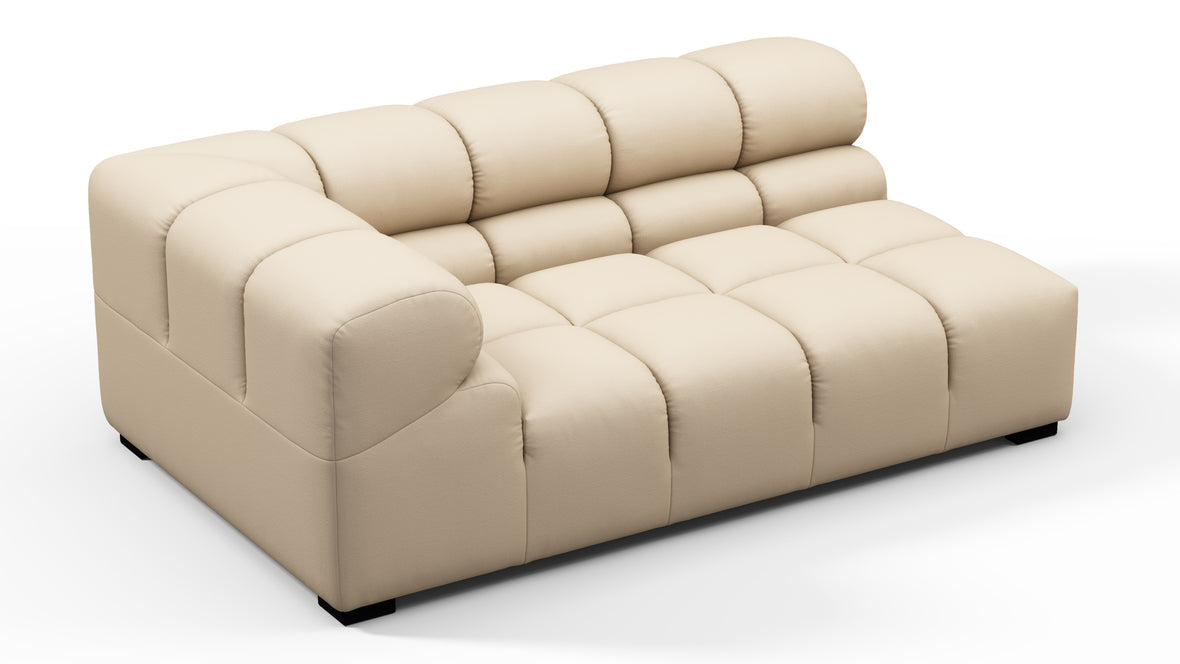 Tufty Outdoor - Tufty Outdoor Module, Extra Large Left Corner, Latte Performance Weave