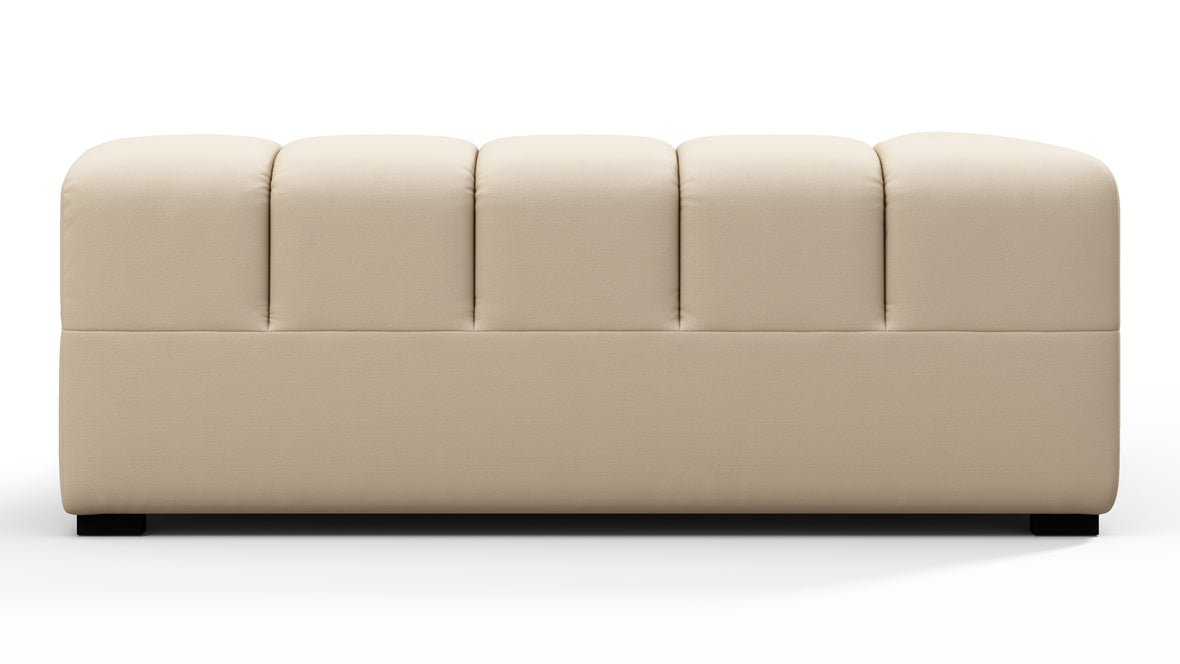 Tufty Outdoor - Tufty Outdoor Module, Extra Large Left Corner, Latte Performance Weave