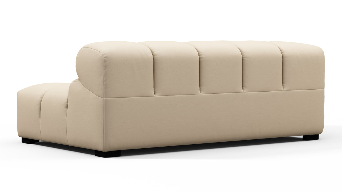 Tufty Outdoor - Tufty Outdoor Module, Extra Large Left Corner, Latte Performance Weave
