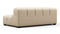 Tufty Outdoor - Tufty Outdoor Module, Extra Large Left Corner, Latte Performance Weave