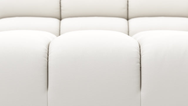 Tufty Outdoor - Tufty Outdoor Module, Extra Large Left Corner, Soft White Performance Weave