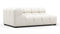 Tufty Outdoor - Tufty Outdoor Module, Extra Large Left Corner, Soft White Performance Weave