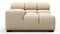 Tufty Outdoor - Tufty Outdoor Module, Left Arm, Latte Performance Weave