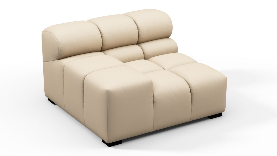 Tufty Outdoor - Tufty Outdoor Module, Left Arm, Latte Performance Weave