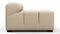 Tufty Outdoor - Tufty Outdoor Module, Left Arm, Latte Performance Weave