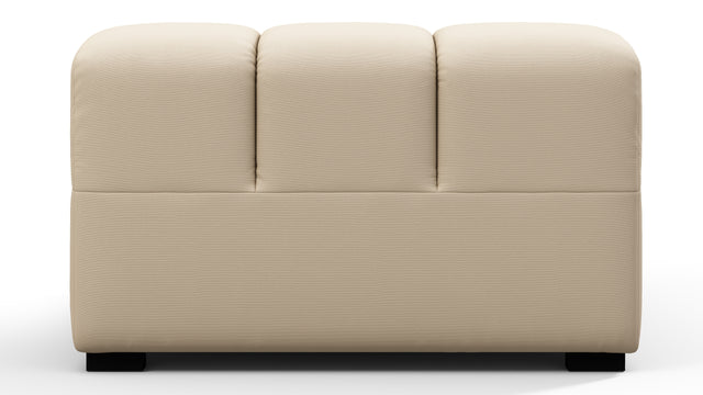 Tufty Outdoor - Tufty Outdoor Module, Left Arm, Latte Performance Weave