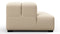 Tufty Outdoor - Tufty Outdoor Module, Left Chaise, Armless, Latte Performance Weave