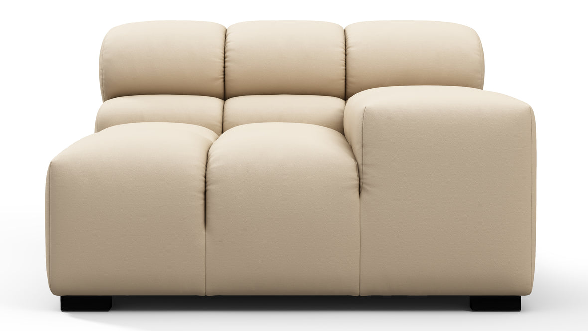 Tufty Outdoor - Tufty Outdoor Module, Right Arm, Latte Performance Weave