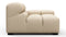 Tufty Outdoor - Tufty Outdoor Module, Right Arm, Latte Performance Weave