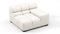 Tufty Outdoor - Tufty Outdoor Module, Right Arm, Soft White Performance Weave