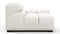 Tufty Outdoor - Tufty Outdoor Module, Right Arm, Soft White Performance Weave