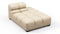 Tufty Outdoor - Tufty Outdoor Module, Right Chaise, Armless, Latte Performance Weave