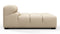 Tufty Outdoor - Tufty Outdoor Module, Right Chaise, Armless, Latte Performance Weave