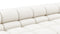 Tufty Outdoor - Tufty Outdoor Sectional, Extra Deep Sofa, Soft White Performance Weave