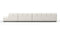 Tufty Outdoor - Tufty Outdoor Sectional, Large, Right Chaise, Soft White Performance Weave
