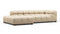Tufty Outdoor - Tufty Outdoor Sectional, Small L, Left, Latte Performance Weave