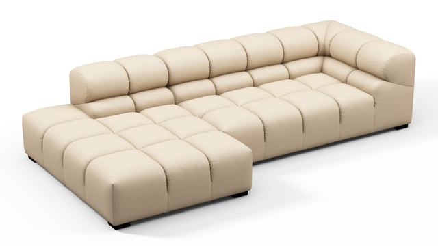Tufty Outdoor - Tufty Outdoor Sectional, Small L, Left, Latte Performance Weave