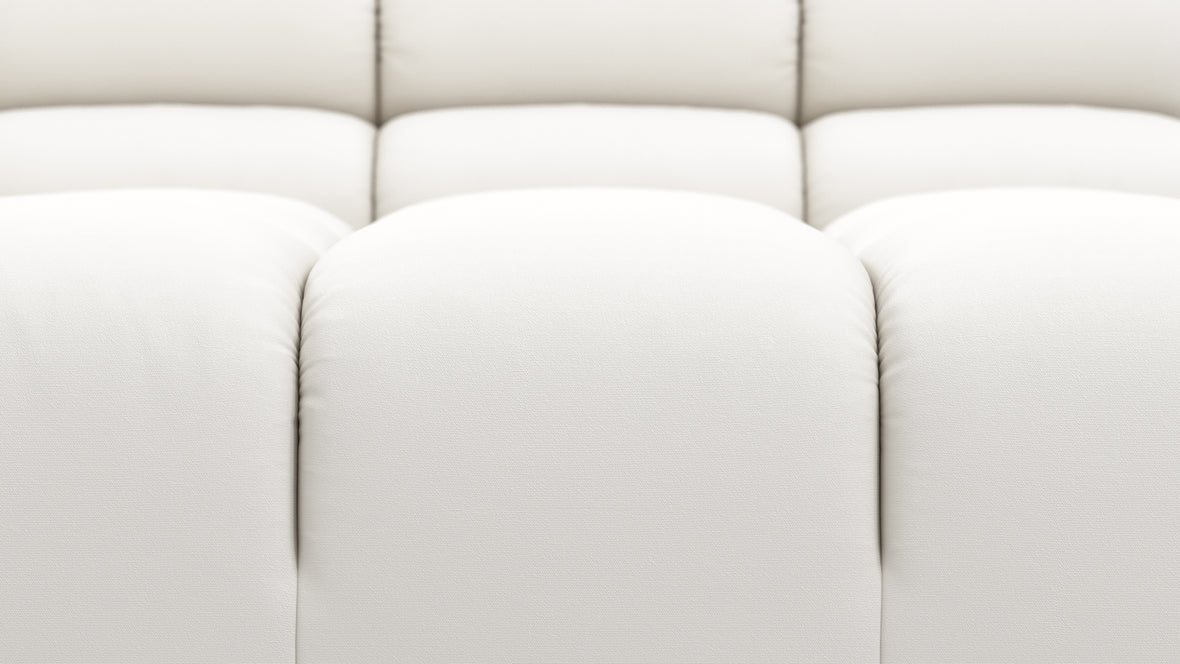 Tufty Outdoor - Tufty Outdoor Sectional, Small L, Right, Soft White Performance Weave