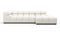 Tufty Outdoor - Tufty Outdoor Sectional, Small L, Right, Soft White Performance Weave
