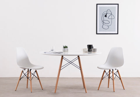 Flynn - Flynn Molded Side Chair, White