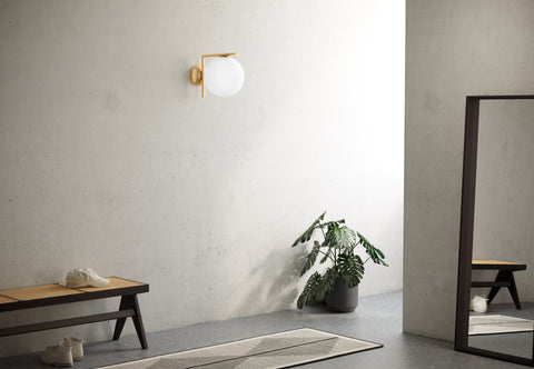 IC - IC Wall Light, Brass