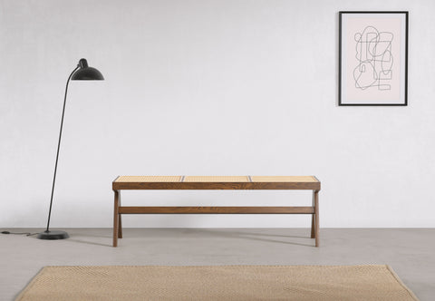 Jeanneret Bench - Pierre Jeanneret Bench, Walnut