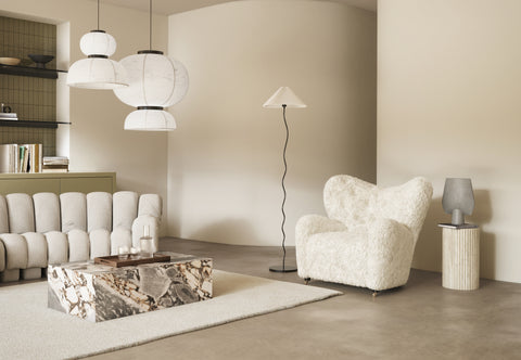 Saturn - Saturn Side Table, Travertine