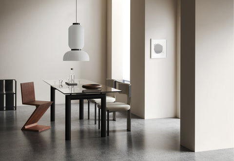 Corbusier - Corbusier Dining Table, Black