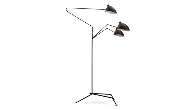 Mouille - Mouille Tripod Floor Lamp, Black