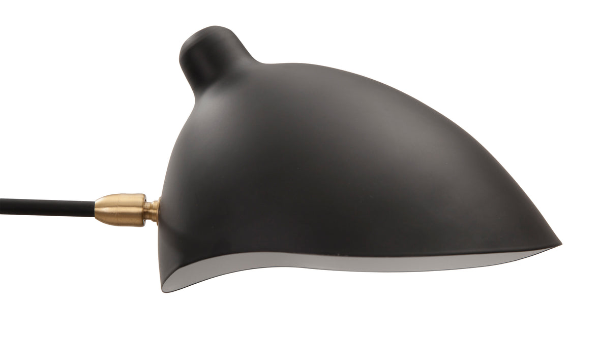 Mouille - Mouille Rotating Wall Light, Black