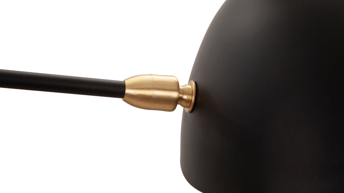Mouille - Mouille Rotating Wall Light, Black