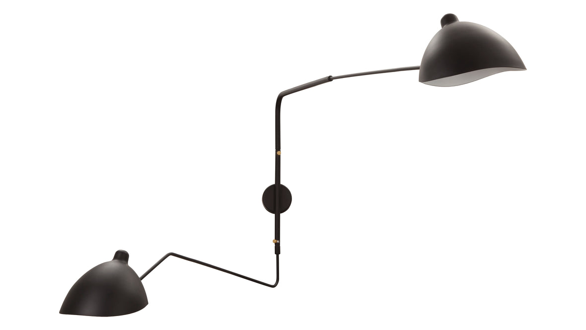 Mouille - Mouille Rotating Wall Light, Black