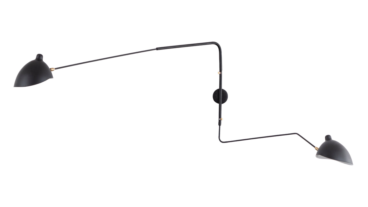 Mouille - Mouille Rotating Wall Light, Black