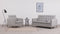 Florence - Florence Two Seater Sofa, Light Gray Wool