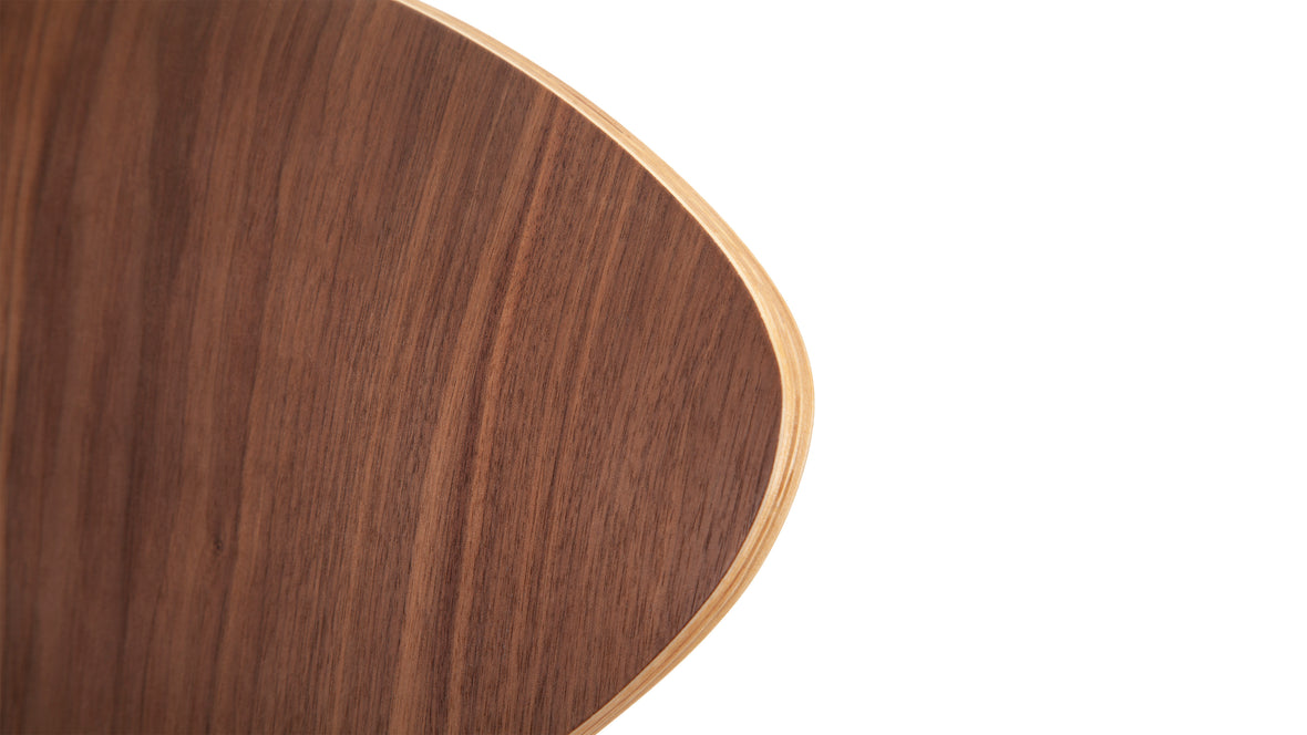 Norman - Norman Bar Stool, Walnut, 29.5