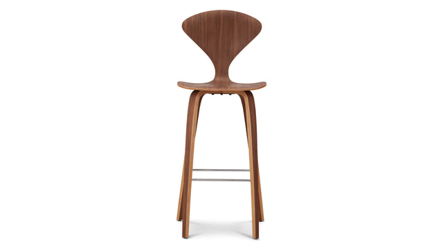 Norman - Norman Bar Stool, Walnut, 29.5