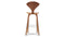 Norman - Norman Bar Stool, Walnut, 29.5