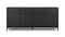 Credenza Black Ash - Interior Icons Credenza, Black Ash
