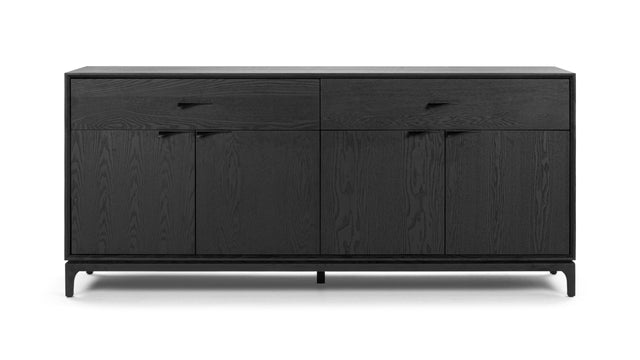 Credenza Black Ash - Interior Icons Credenza, Black Ash