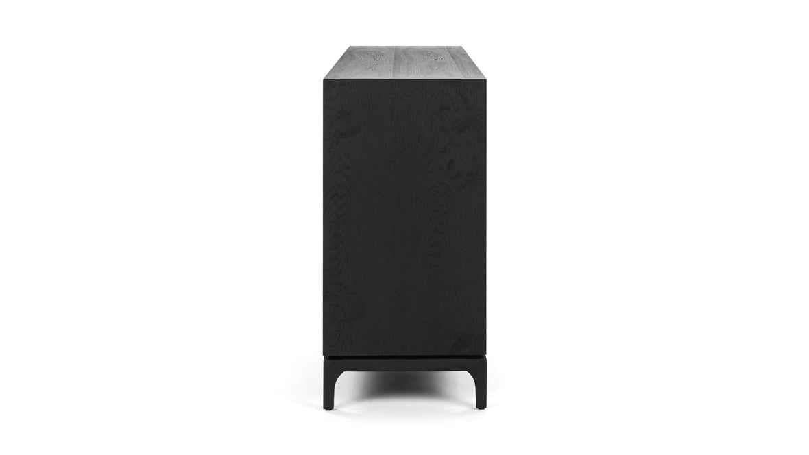 Credenza Black Ash - Interior Icons Credenza, Black Ash