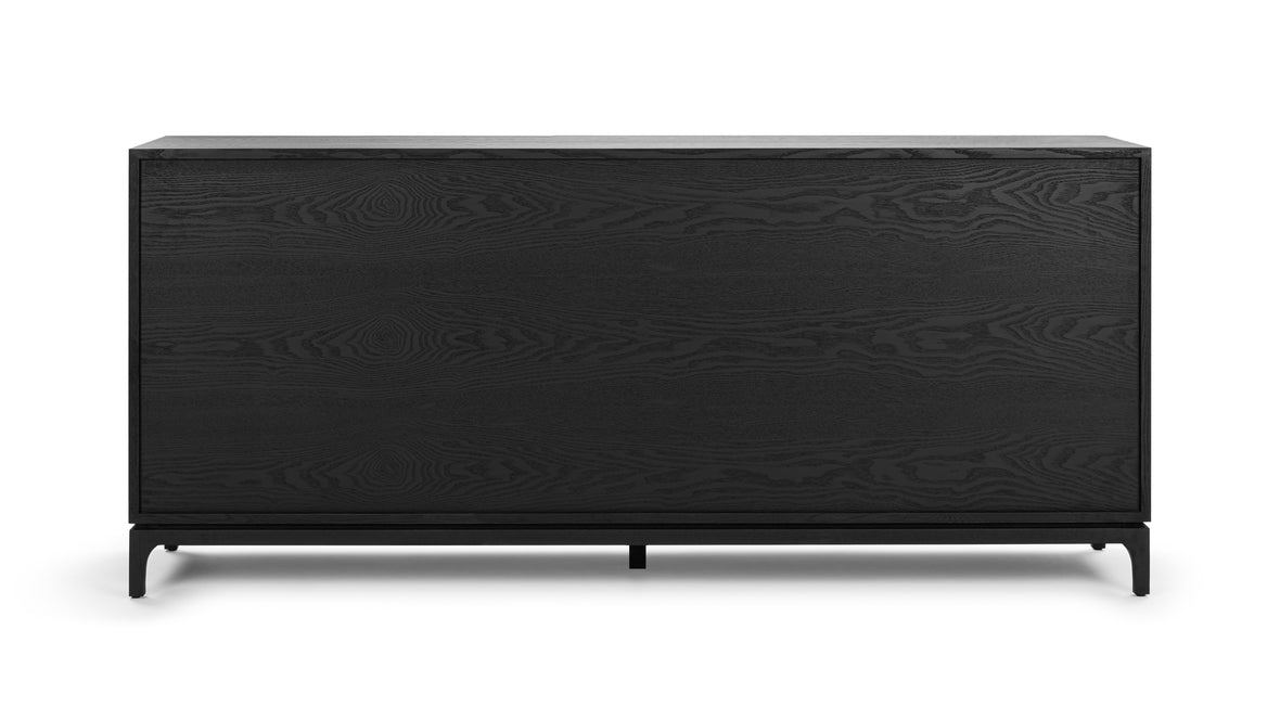 Credenza Black Ash - Interior Icons Credenza, Black Ash