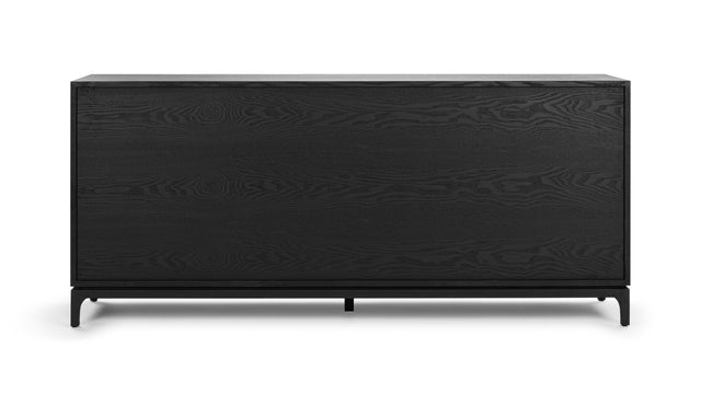 Credenza Black Ash - Interior Icons Credenza, Black Ash