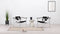 Corbusier - Corbusier Armchair, Black/White Cowhide