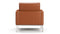 Florence - Florence Lounge Chair, Tan Premium Leather