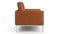 Florence - Florence Two Seater Sofa, Tan Premium Leather