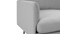 Toriko - Toriko Lounge Chair, Light Gray Wool